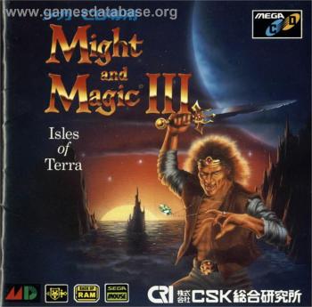 Cover Might and Magic III - Isles of Terra for Sega CD